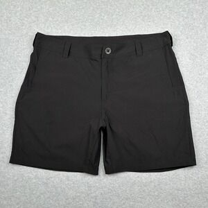 Born Primitive Traverse Shorts Mens 40 Black Golf Hiking Stretch 7" Gorpcore‎